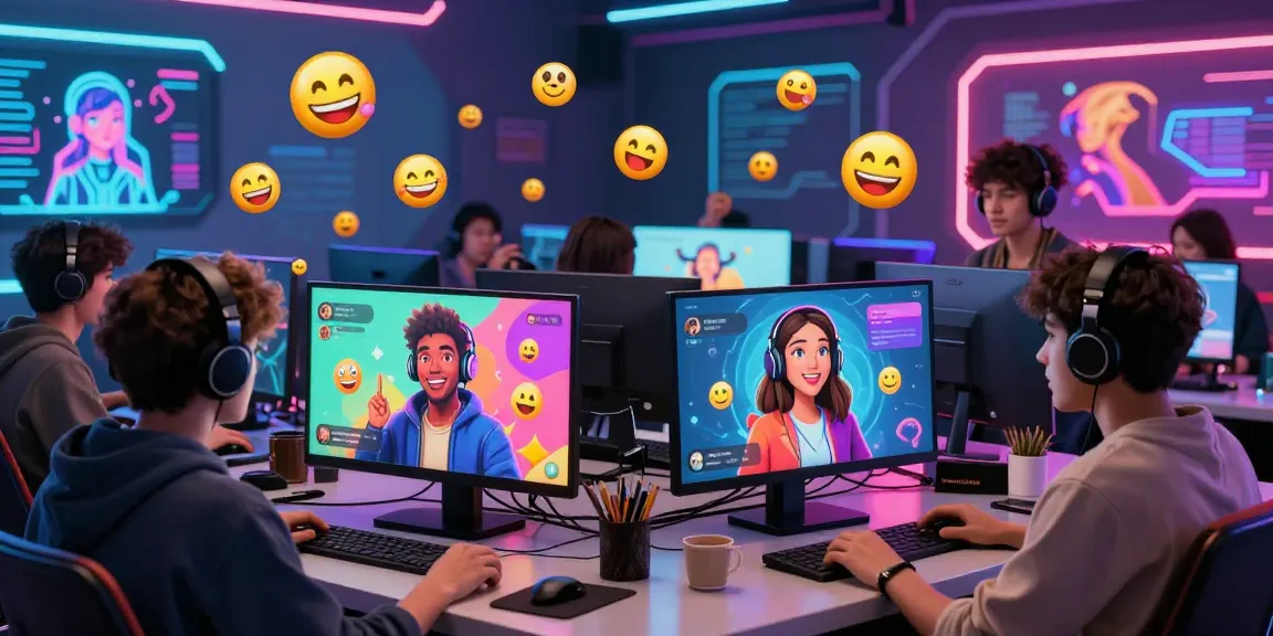 Engaging chat scene featuring vibrant 18+ ai conversations with colorful avatars in a digital environment.