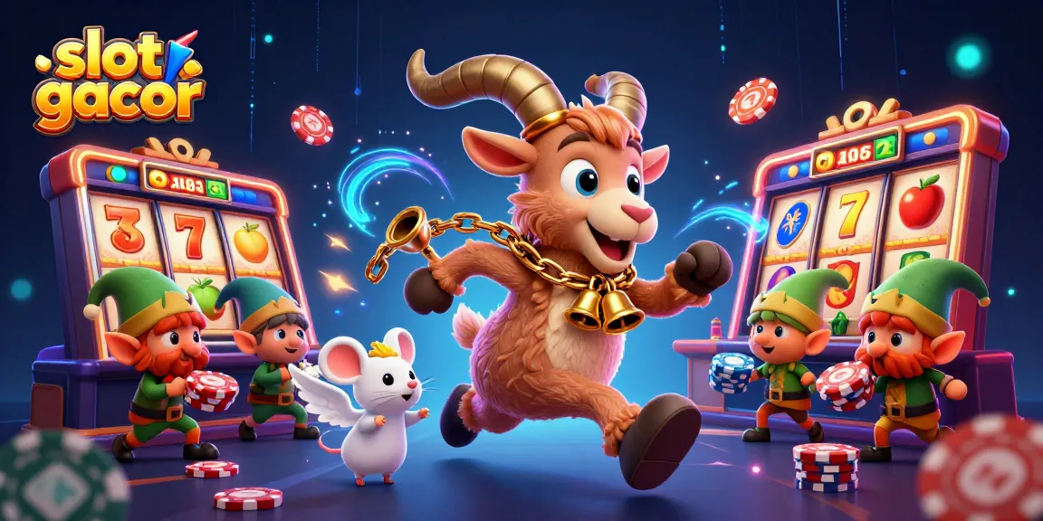 Experience the thrilling action of slot gacor with 3D characters bringing excitement to the casino scene