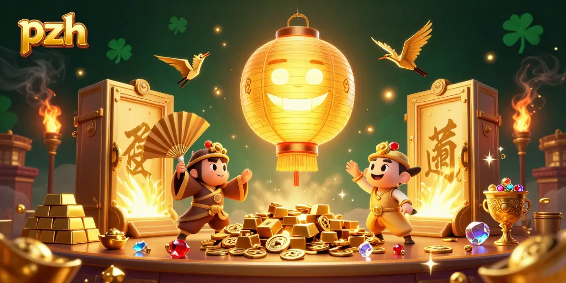 Engage with thrilling pzh casino adventures in a vibrant, golden illuminated scene!