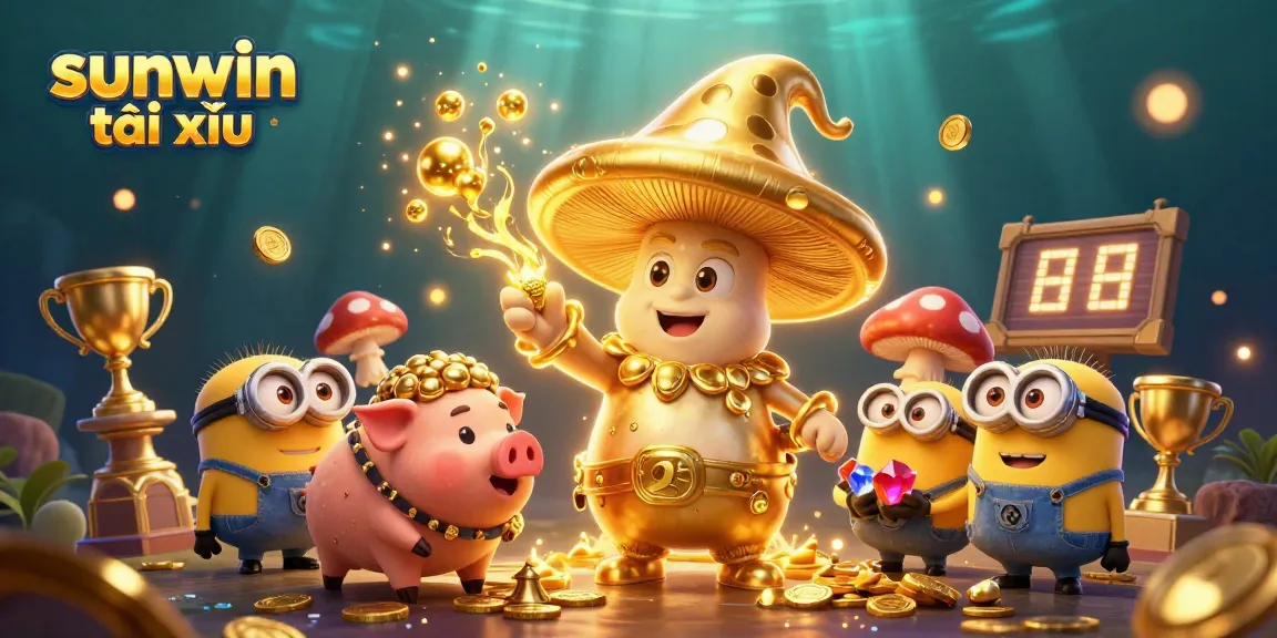 Play sunwin tài xỉu with magical golden wizard characters and exciting game elements