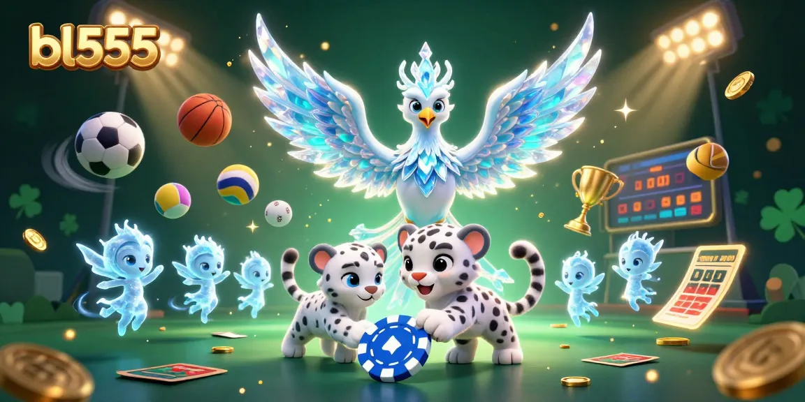 Experience the thrill of gaming at bl555 with captivating characters and vivid casino elements.